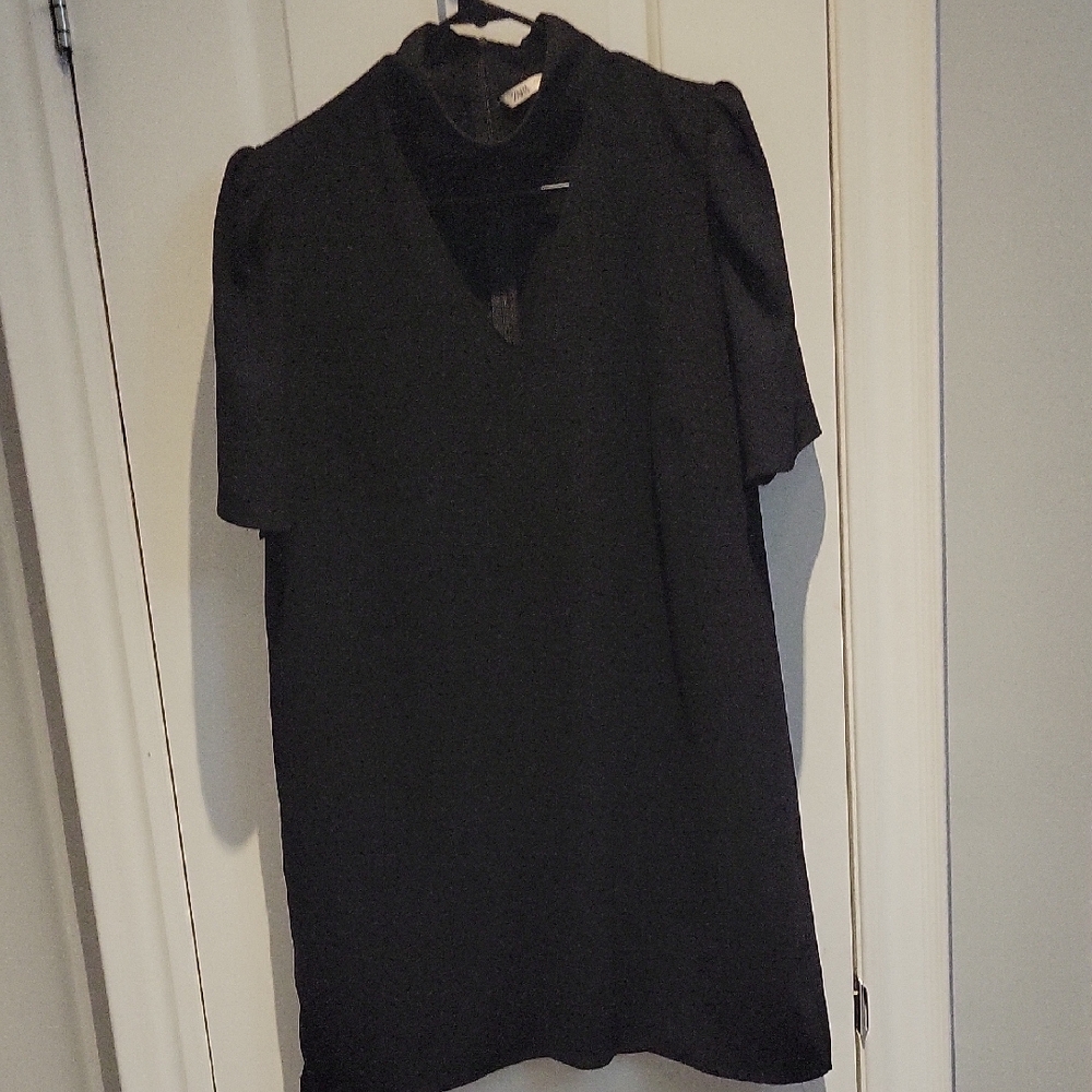 Zara Chic Black Mini Dress